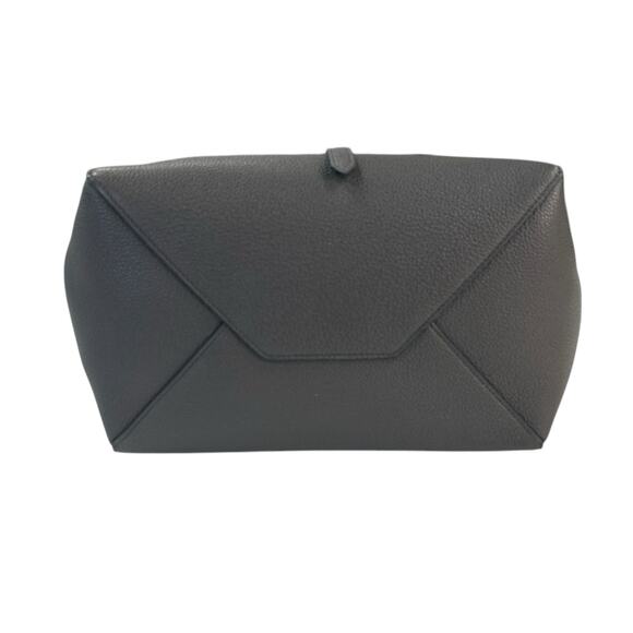 Celine Gray Soft Grained Calfskin Belt Cabas Phantom Shoulder Bag - Picture 7 of 10